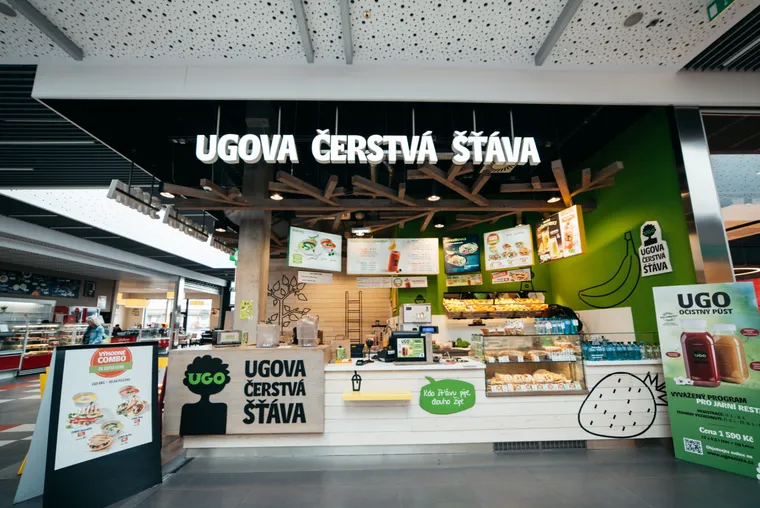 UGO Freshbar v OC FRÝDA