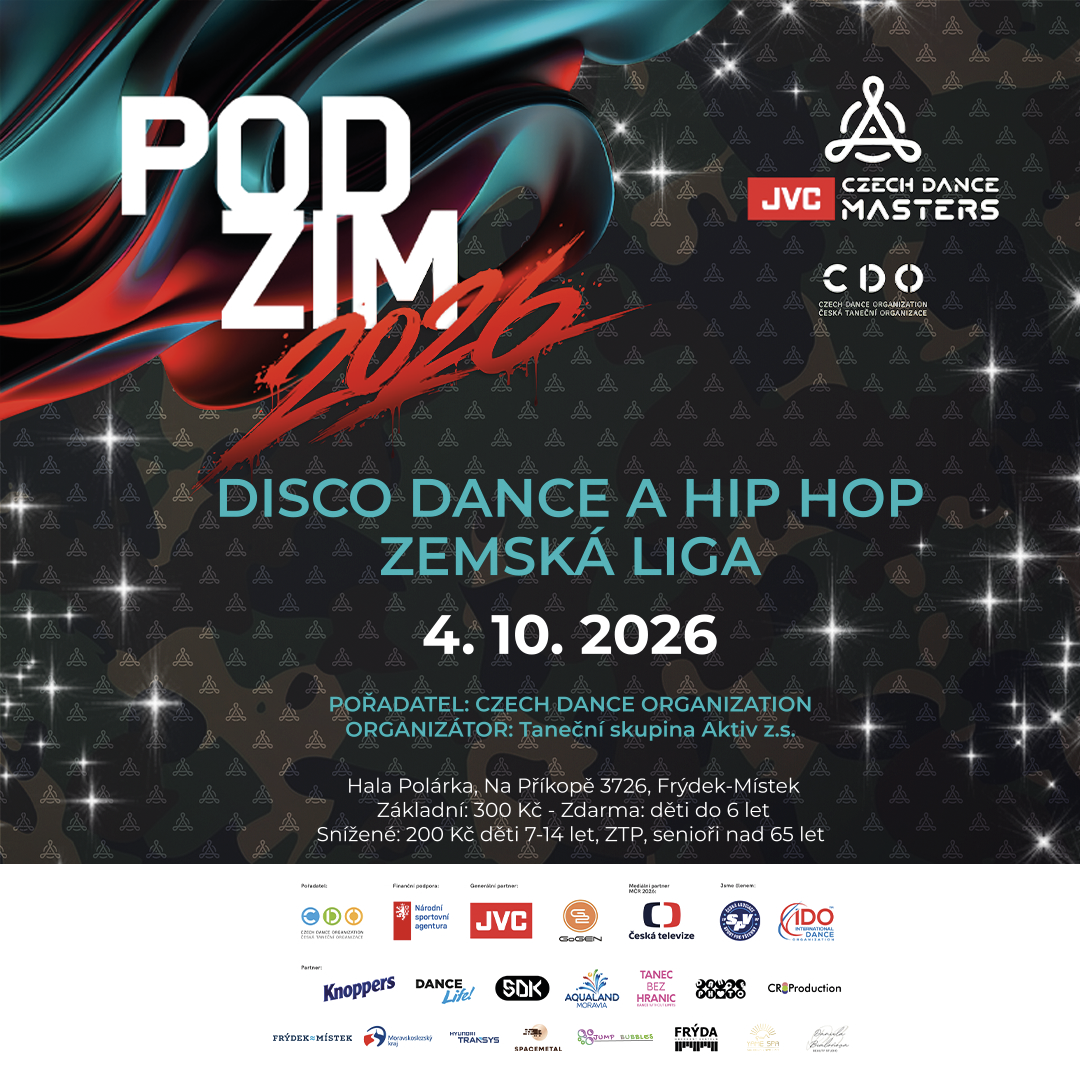 DISCO DANCE a Hip Hop zemská liga!